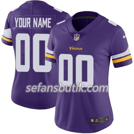 Minnesota Vikings Tröjor Custom Lila - Dame